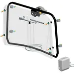 Pare-brise avant ART polycarbonate avec essuie-glace CF Moto Zforce