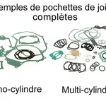 Pochette de joints complète CENTAURO pour Derbi, Gilera 50cc 
