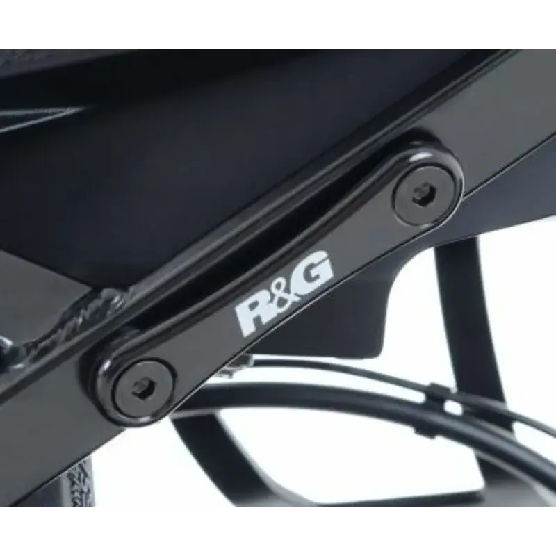 Cache-orifices repose pieds R&G RACING noir Honda CBR125R