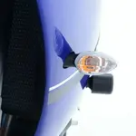 Adaptateurs de clignotants avant R&amp;G RACING noir Yamaha