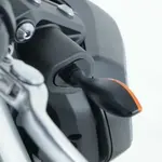 Adaptateurs de clignotants avant R&amp;G RACING noir Yamaha