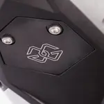 Kit caches orifices GILLES TOOLING Race noir BMW S1000RR