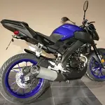 Support de plaque V PARTS noir Yamaha MT-125/YZF-R 125