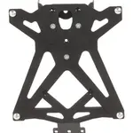 Support de plaque LIGHTECH réglable noir Aprilia RSV4
