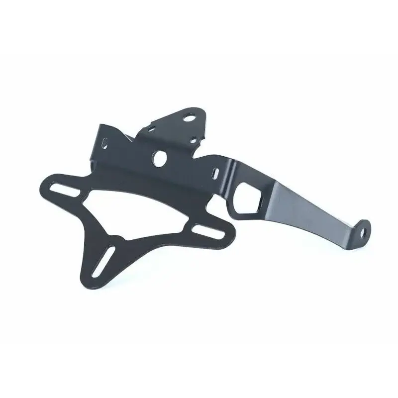 Support de plaque R&G RACING noir avec optique fumé Kawasaki 650 Vulcan