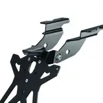 Support de plaque LIGHTECH réglable noir BMW S1000RR