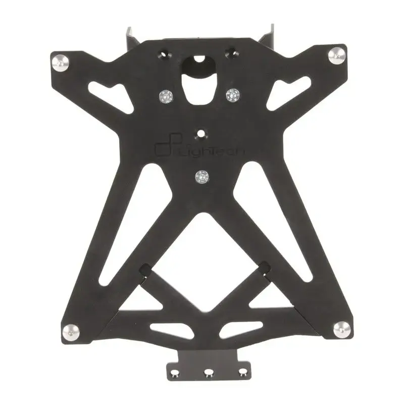 Support de plaque LIGHTECH réglable noir Ducati Panigale V2