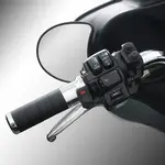 Poignées chauffantes KOSO Titan-X switch integré Harley Davidson cable