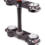 Té de fourche XTRIG Rocs Pro Offset Ø20-22mm noir KTM/Husqvarna