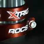 Té de fourche XTRIG Rocs Tech rouge offset 22,5mm