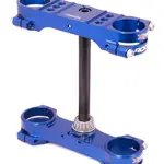 Té de fourche xtrig rocs tech bleu offset 22mm