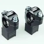 Pontets de guidon SCAR Ø28.6mm +35 à 50mm pour té de fourche origine KTM/HVA/BETA/SHERCO