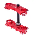 Té de fourche XTRIG Rocs Offset 28mm rouge Honda CRF150R
