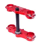 Té de fourche XTRIG Rocs Offset 28mm rouge Honda CRF150R