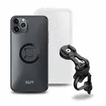 Pack complet SP-CONNECT Bike Bundle II fixé sur guidon et potence iPhone 11 Pro Max