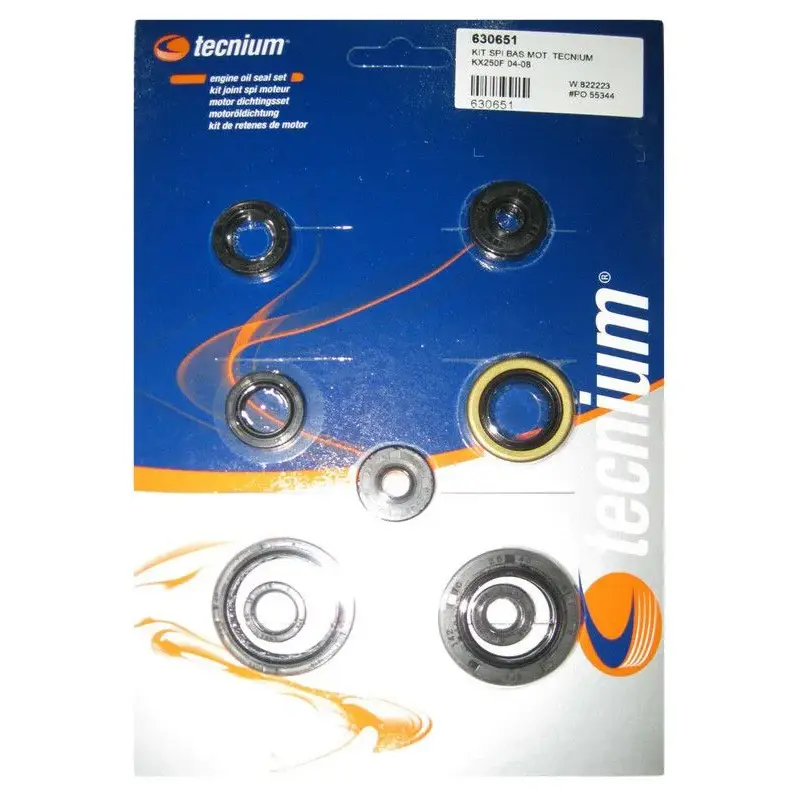 Kit joints spis bas moteur TECNIUM Kawasaki KX250F 04-08
