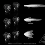 Eclairage additionnel DENALI D2 LED 10W - à l&#039;unité