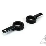 Support éclairage DENALI Ø32-38mm noir