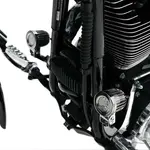 Support éclairage DENALI Ø32-38mm noir