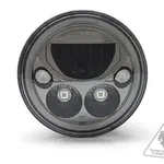 Phare DENALI M7 LED Ø177mm noir chrome