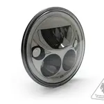 Phare DENALI M7 LED Ø177mm noir chrome