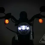 Phare DENALI M7 LED Ø177mm noir chrome