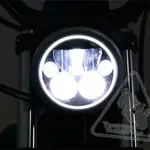 Phare DENALI M7 LED Ø177mm noir chrome