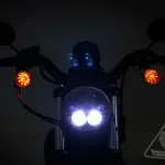 Phare DENALI M7 LED Ø177mm noir chrome