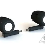 Support éclairage DENALI garde boue DM/D2 vis M5-M6