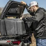 Coffre rigide KOLPIN ATV/UTV noir 156L