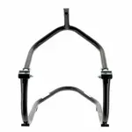 Châssis de béquille nu BIHR Home Track avant extensible noir mat