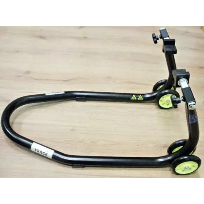 Béquille avant BIHR Home Track supports en "T" radial noir mat