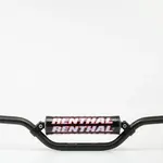 Guidon Ø22,2mm avec barre RENTHAL Classic Mini MX noir/mousse noire KTM SX60/65