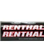 Guidon Ø28,6mm sans barre RENTHAL Fatbar® Trial 100 titane/mousse noire