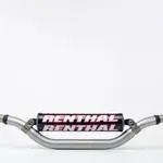 Guidon Ø28,6mm avec barre RENTHAL Twinwall Ricky Carmichael High titane/mousse noire