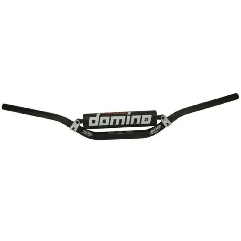 Guidon Ø28,6mm avec barre DOMINO HRB 997 High noir/mousse noire
