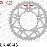 Couronne AFAM 42 dents acier ultra-light pas 520 type 35808RLK Aprilia RSV4R/RR/Factory