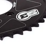 Couronne pleine S3 Laser FIM 38 dents alu ultra-light anodisé dur pas 520 type CH-850 noir