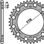 Couronne PBR 43 dents acier standard pas 525 type 4679