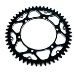 Couronne ART 49 dents alu ultra-light anti-boue pas 520 type 8000 noir