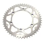 Couronne ART 51 dents acier anti-boue pas 520 type 8000 argent