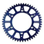 Couronne SCAR 48 dents alu ultra-light anti-boue pas 520 type SRS130 bleu