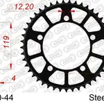Couronne AFAM 44 dents acier standard pas 525 type 164600