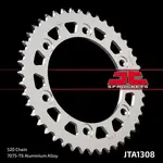 Couronne JT SPROCKETS type 1308 aluminium noir