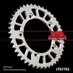Couronne JT SPROCKETS type 1792 aluminium noir