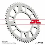 Couronne JT SPROCKETS type 461 aluminium noir