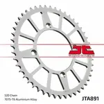 Couronne JT SPROCKETS type 891 aluminium noir