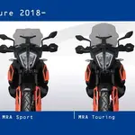 Bulle MRA Touring &quot;TN&quot; fumé KTM 790 Adventure