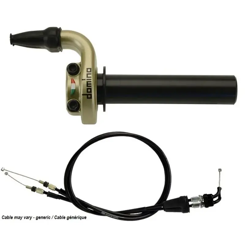 Kit poignées DOMINO KRE avec câbles or