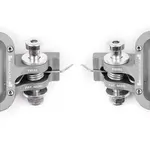 Repose-pieds S3 Hard Rock aluminium argent